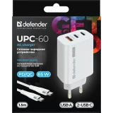 Сетевое зарядное устройство Defender UPC-60 (83681)