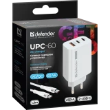Сетевое зарядное устройство Defender UPC-60 (83681)