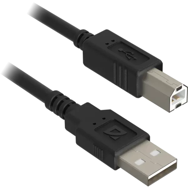 Кабель USB A (M) - USB B (M), 3м, Defender 87012