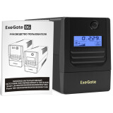 ИБП ExeGate Smart LB-650.LCD.AVR.2SH (EX299498RUS)