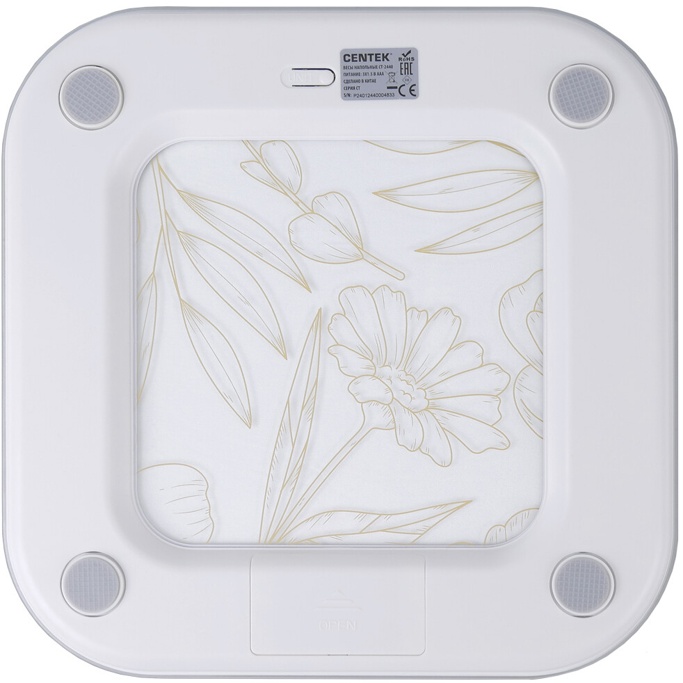 Напольные весы CENTEK CT-2440 Flower - фото 4