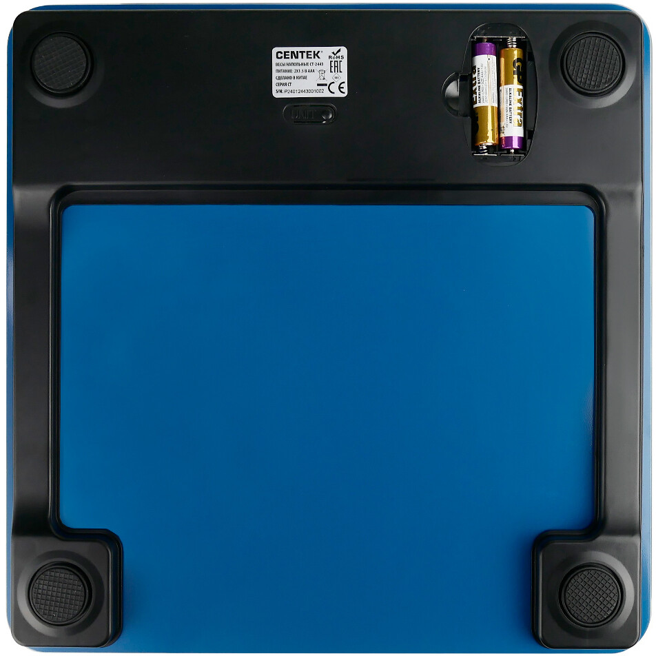 Напольные весы CENTEK CT-2443 Blue - фото 4