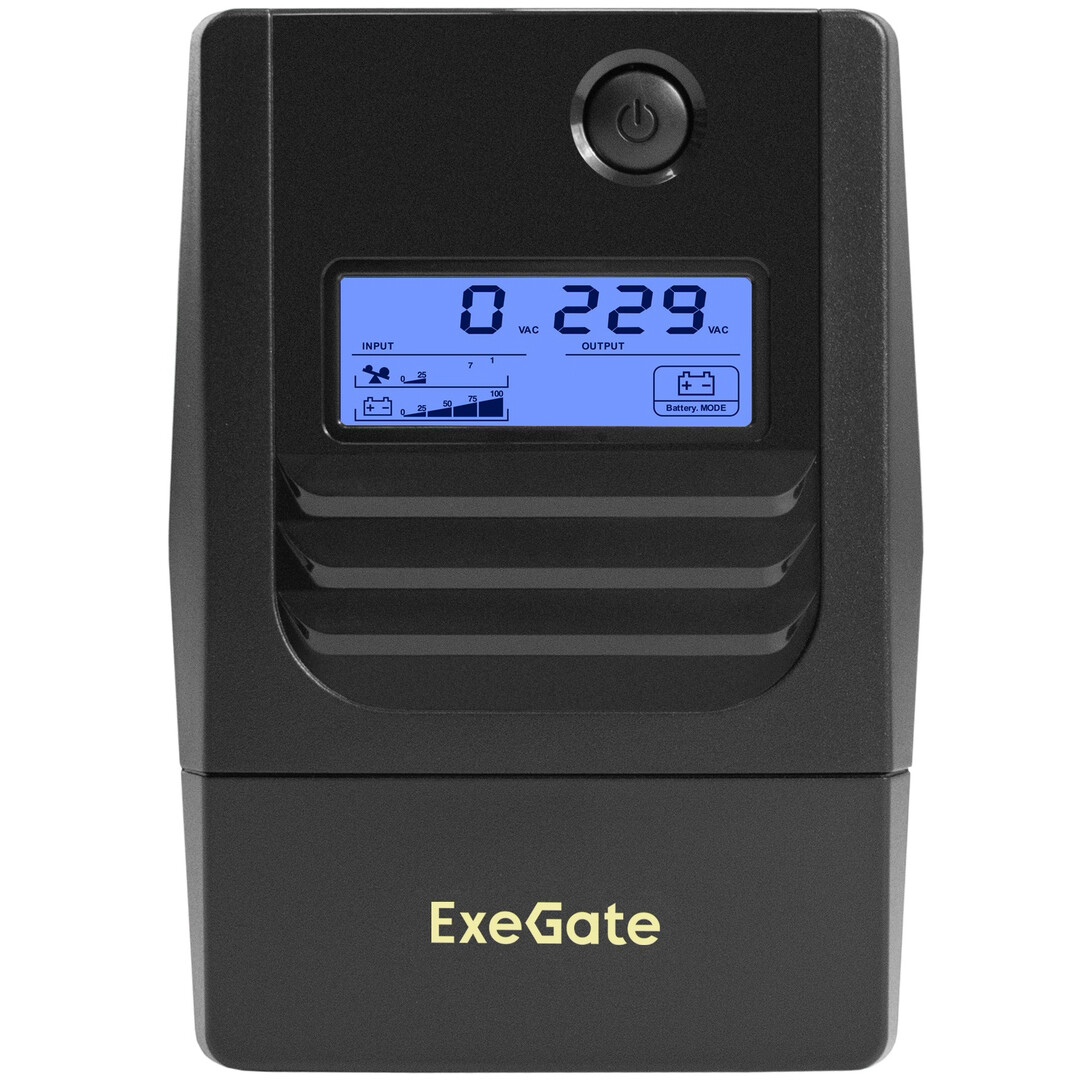 ИБП ExeGate Smart LB-850.LCD.AVR.4C13.USB - EX299501RUS - фото 3