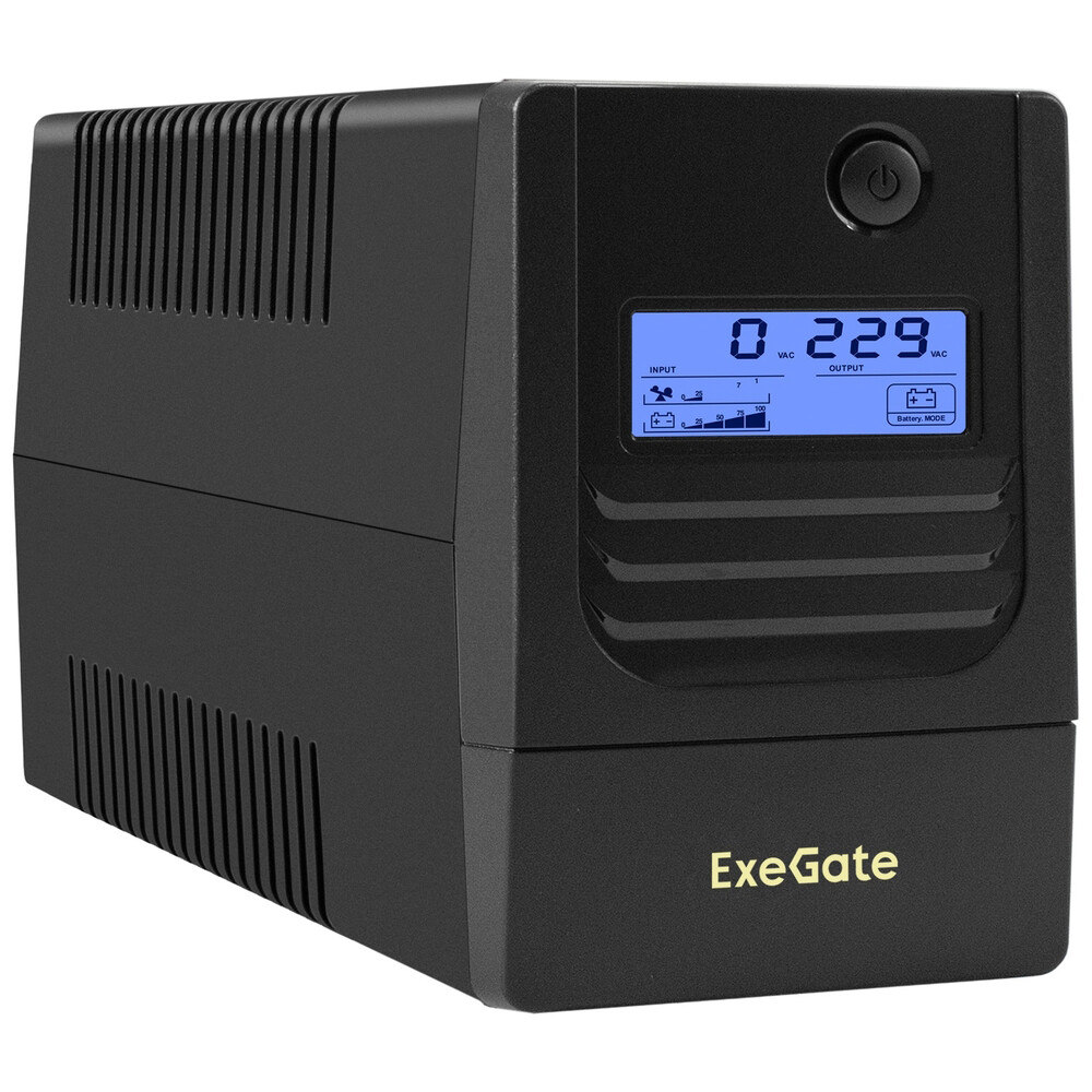 ИБП ExeGate Smart LB-650.LCD.AVR.4C13 - EX299496RUS