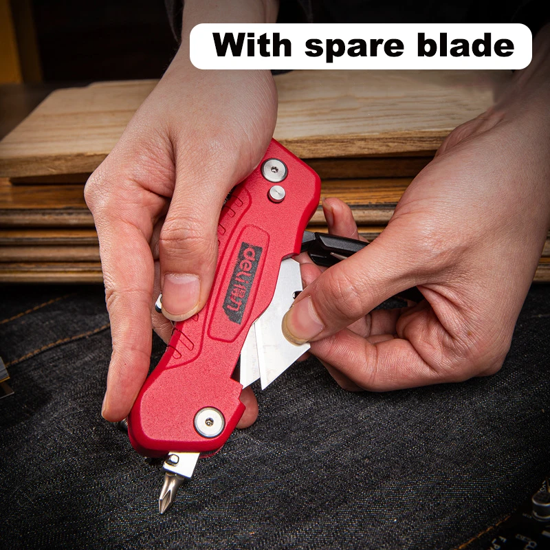 Строительный нож Deli DL030 - фото 3