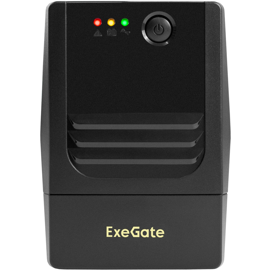 ИБП + батарея ExeGate Power NB-1000.LED.AVR.4C13.USB - EX299491RUS - фото 2