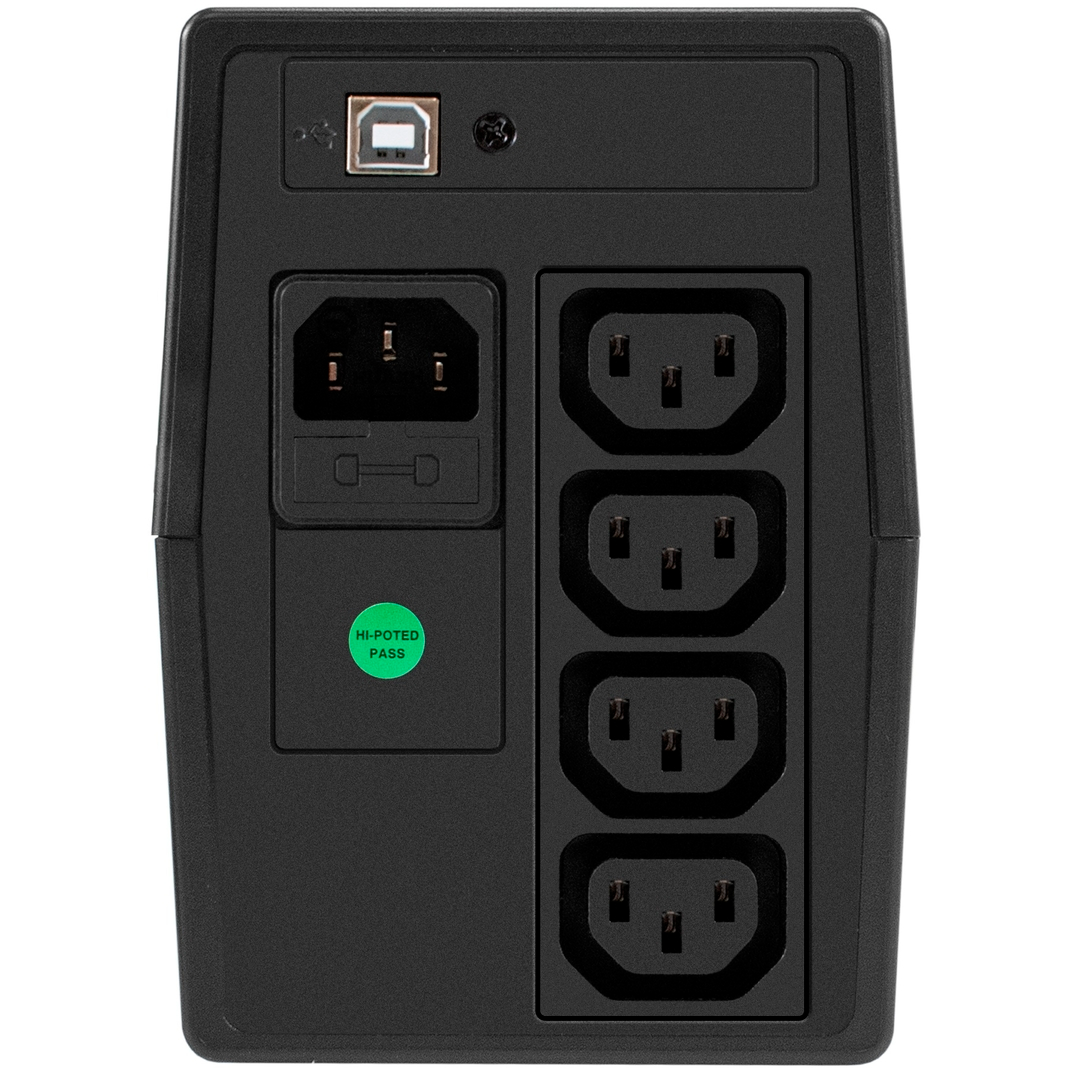 ИБП + батарея ExeGate Power NB-1000.LED.AVR.4C13.USB - EX299491RUS - фото 4