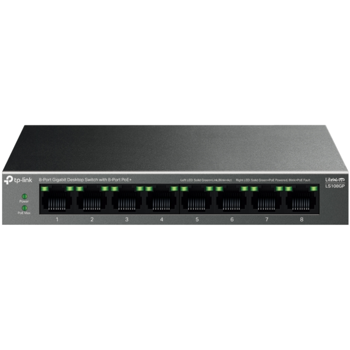 Коммутатор (свитч) TP-Link LS108GP