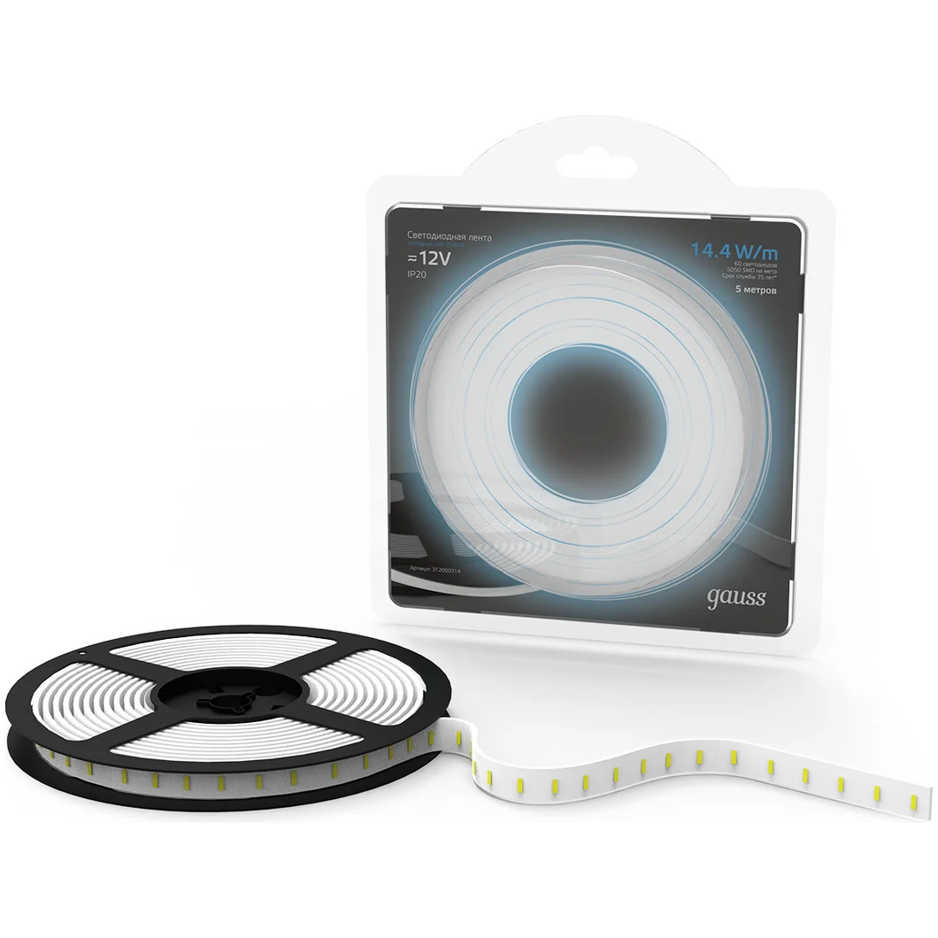 Светодиодная лента Gauss 312000314 - фото 3
