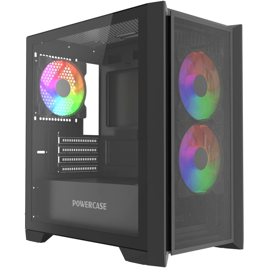 Корпус Powercase Alisio Micro Z3B ARGB V2 Black - CAMZB-A3-V2
