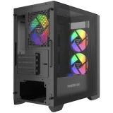 Корпус Powercase Alisio Micro Z3B ARGB V2 Black (CAMZB-A3-V2)