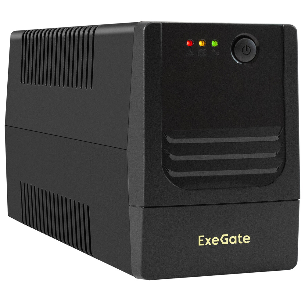 ИБП ExeGate Power NB-650.LED.AVR.4C13.USB - EX299483RUS