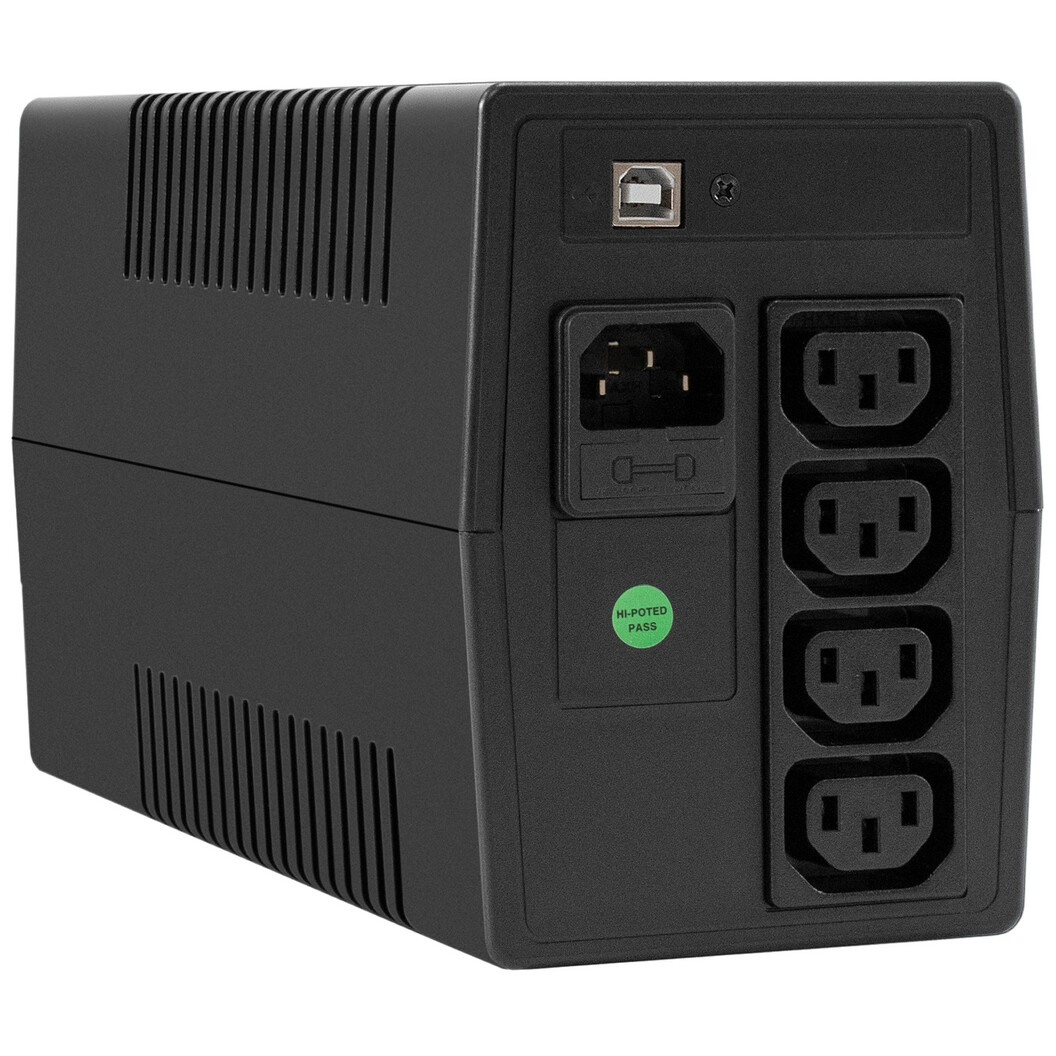 ИБП ExeGate Power NB-650.LED.AVR.4C13.USB - EX299483RUS - фото 4