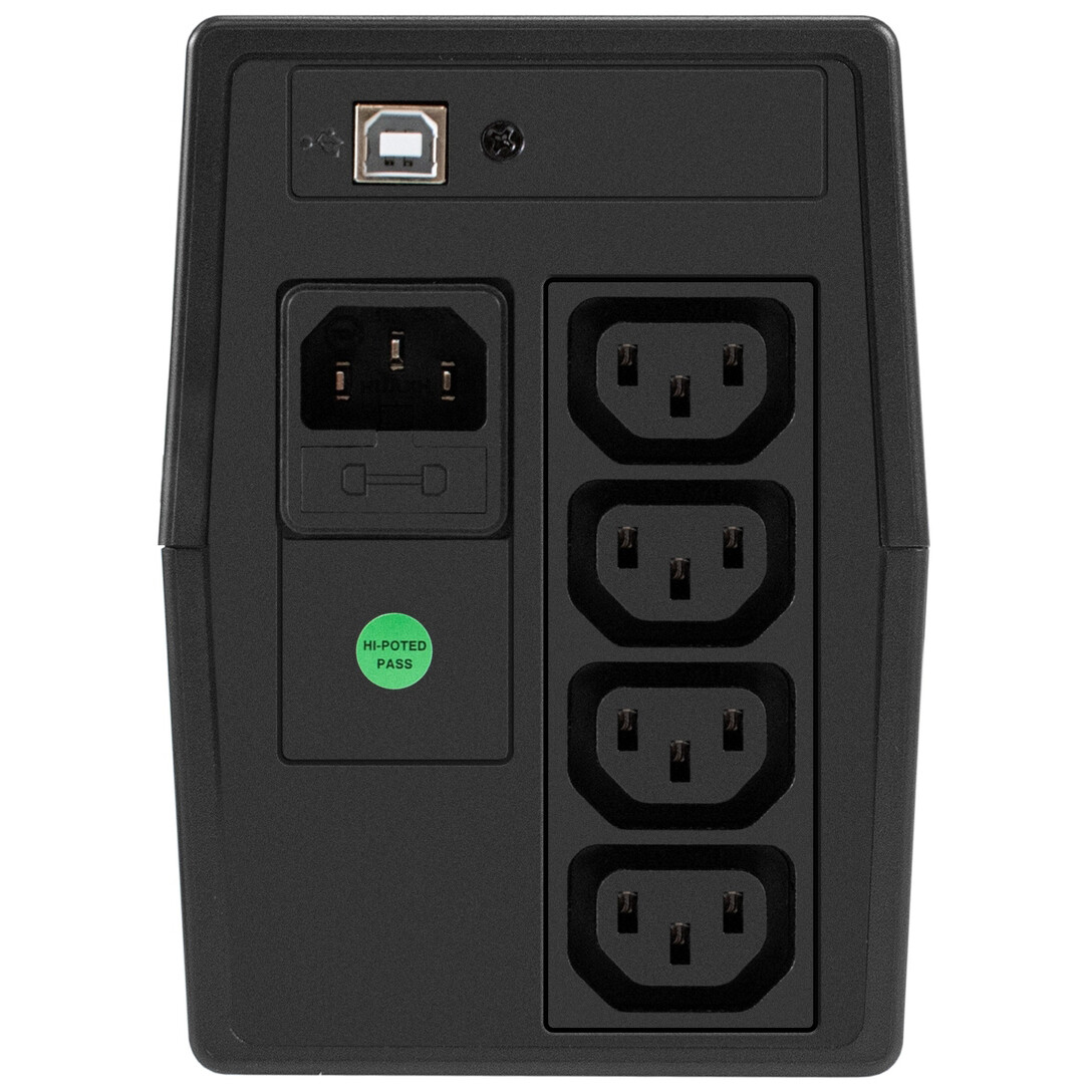 ИБП ExeGate Power NB-650.LED.AVR.4C13.USB - EX299483RUS - фото 5