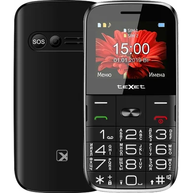 Телефон Texet TM-B227 Black
