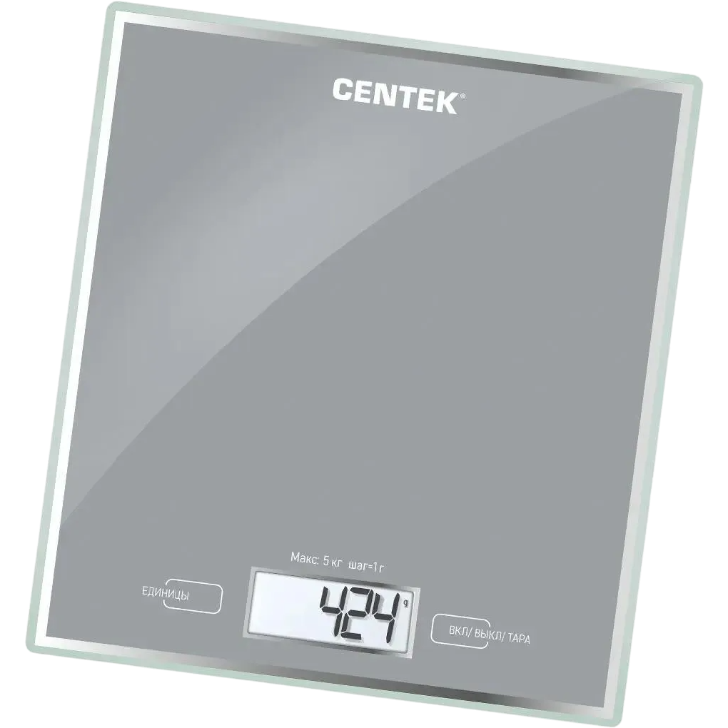Кухонные весы CENTEK CT-2462 Silver