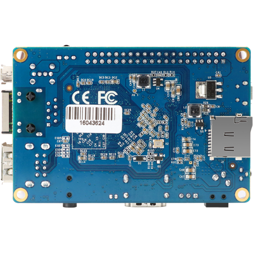 Одноплатный компьютер Orange Pi PC Plus 1/8Gb - Orange Pi PC Plus RAM 1GB, 8GB - фото 5