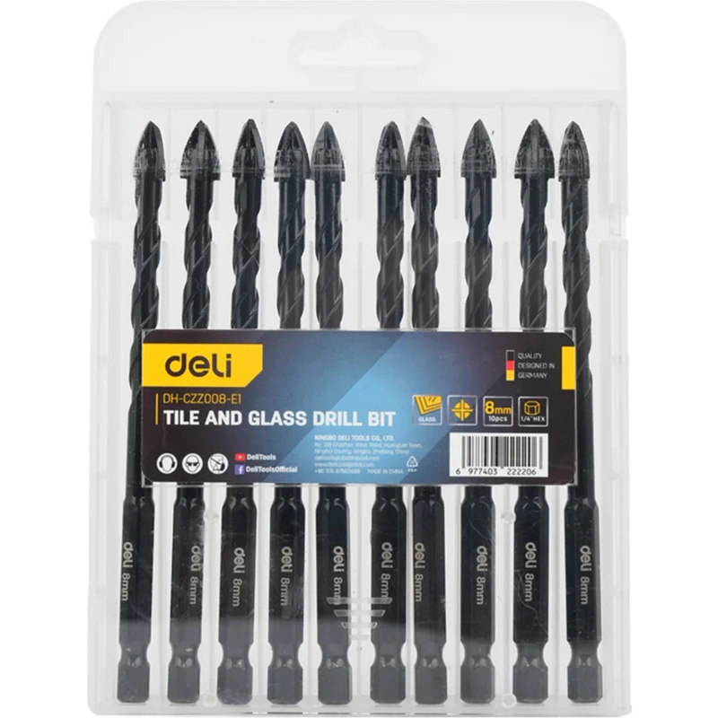 Набор свёрл Deli DH-CZZ008-E1 - фото 5