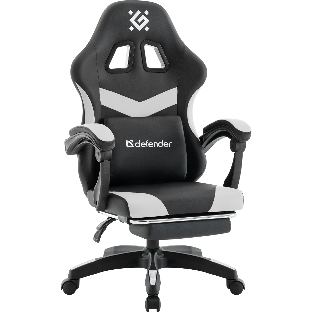Игровое кресло Defender Runa PRO Black/White - 64813