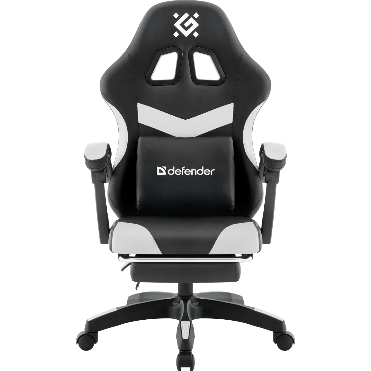 Игровое кресло Defender Runa PRO Black/White - 64813 - фото 2