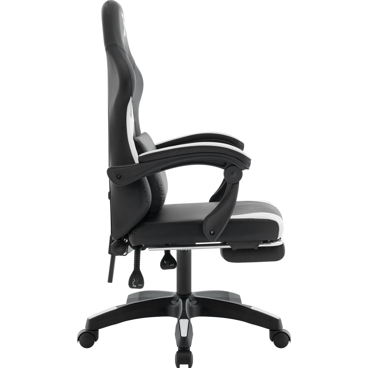 Игровое кресло Defender Runa PRO Black/White - 64813 - фото 3