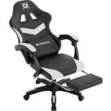 Игровое кресло Defender Runa PRO Black/White (64813)