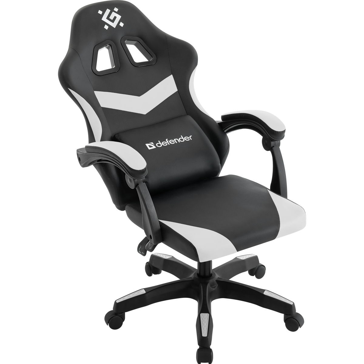 Игровое кресло Defender Runa Black/White - 64810 - фото 6