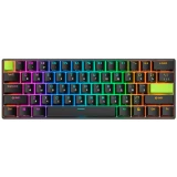 Клавиатура Royal Kludge C61 Black Green (Mint Switch) (6935280827976)