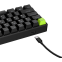 Клавиатура Royal Kludge C61 Black Green (Mint Switch) - 6935280827976 - фото 9