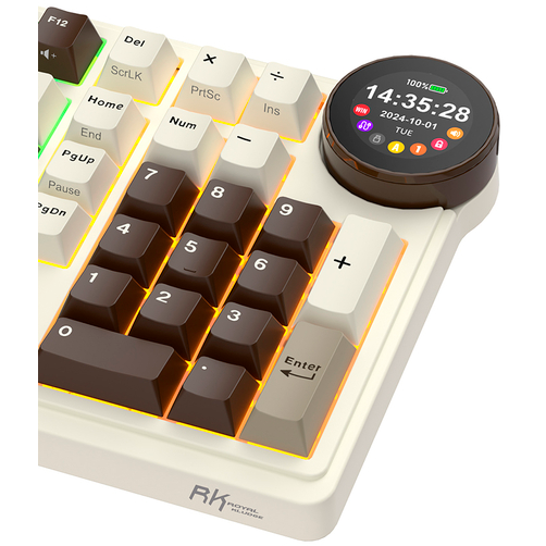 Клавиатура Royal Kludge N99 Mokko Grey (Beige Switch) - 6935280828607 - фото 7