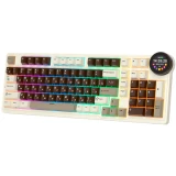 Клавиатура Royal Kludge N99 Mokko Grey (Violet Switch) (6935280828614)