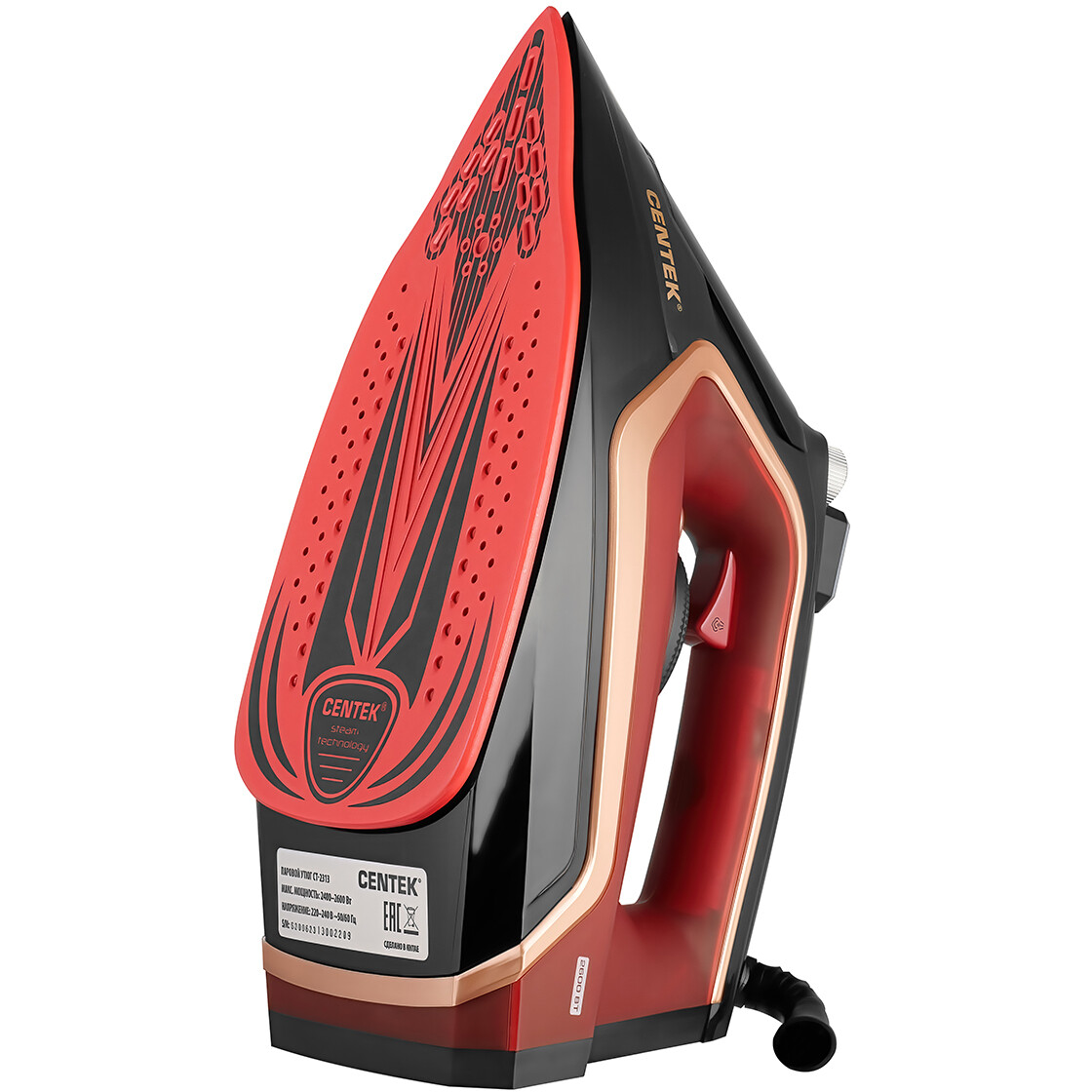 Утюг CENTEK CT-2313 Red - фото 2