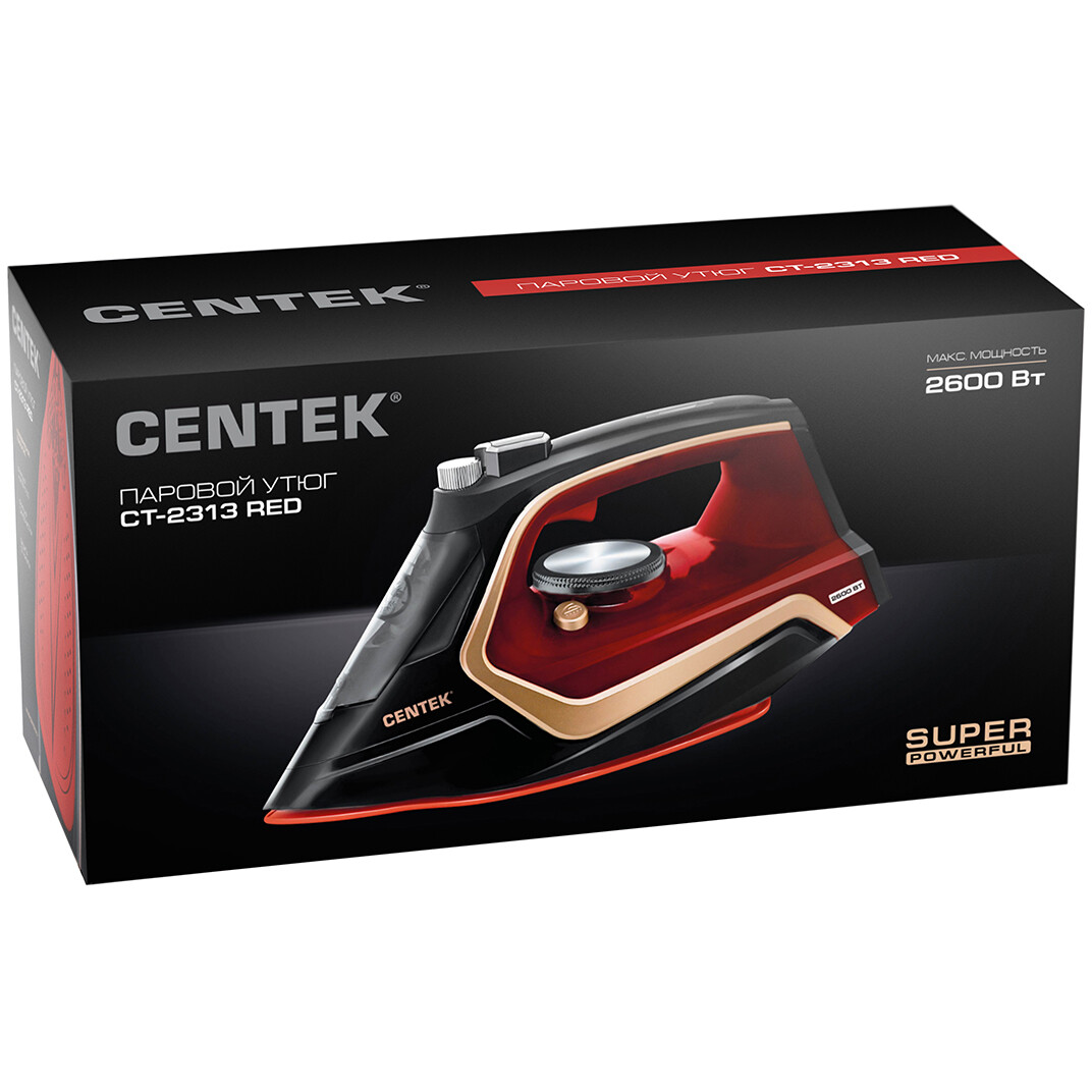 Утюг CENTEK CT-2313 Red - фото 7