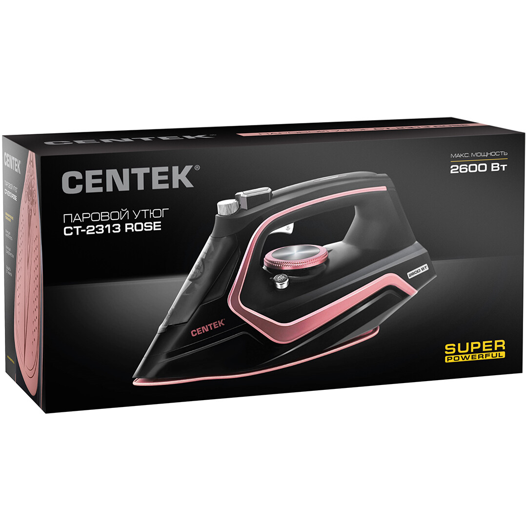 Утюг CENTEK CT-2313 Rose - фото 7