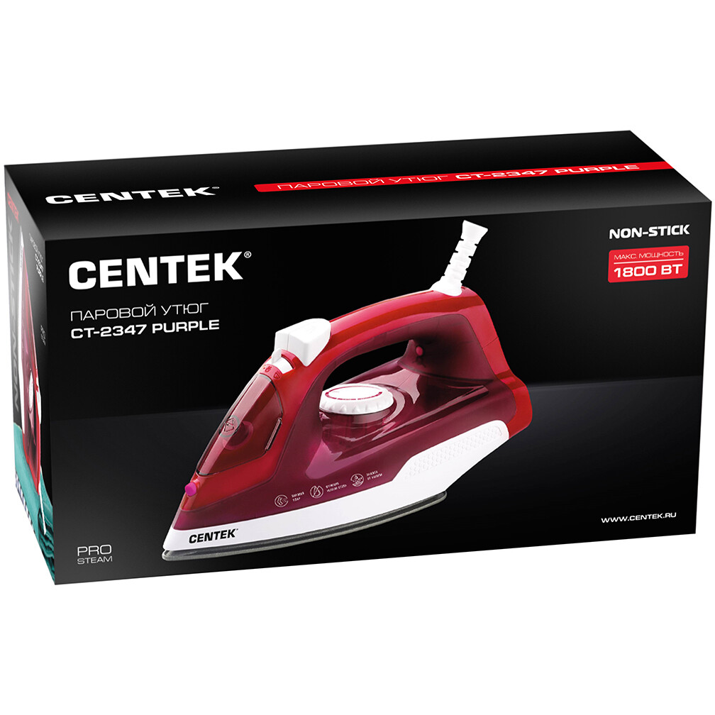 Утюг CENTEK CT-2347 Purple - фото 8