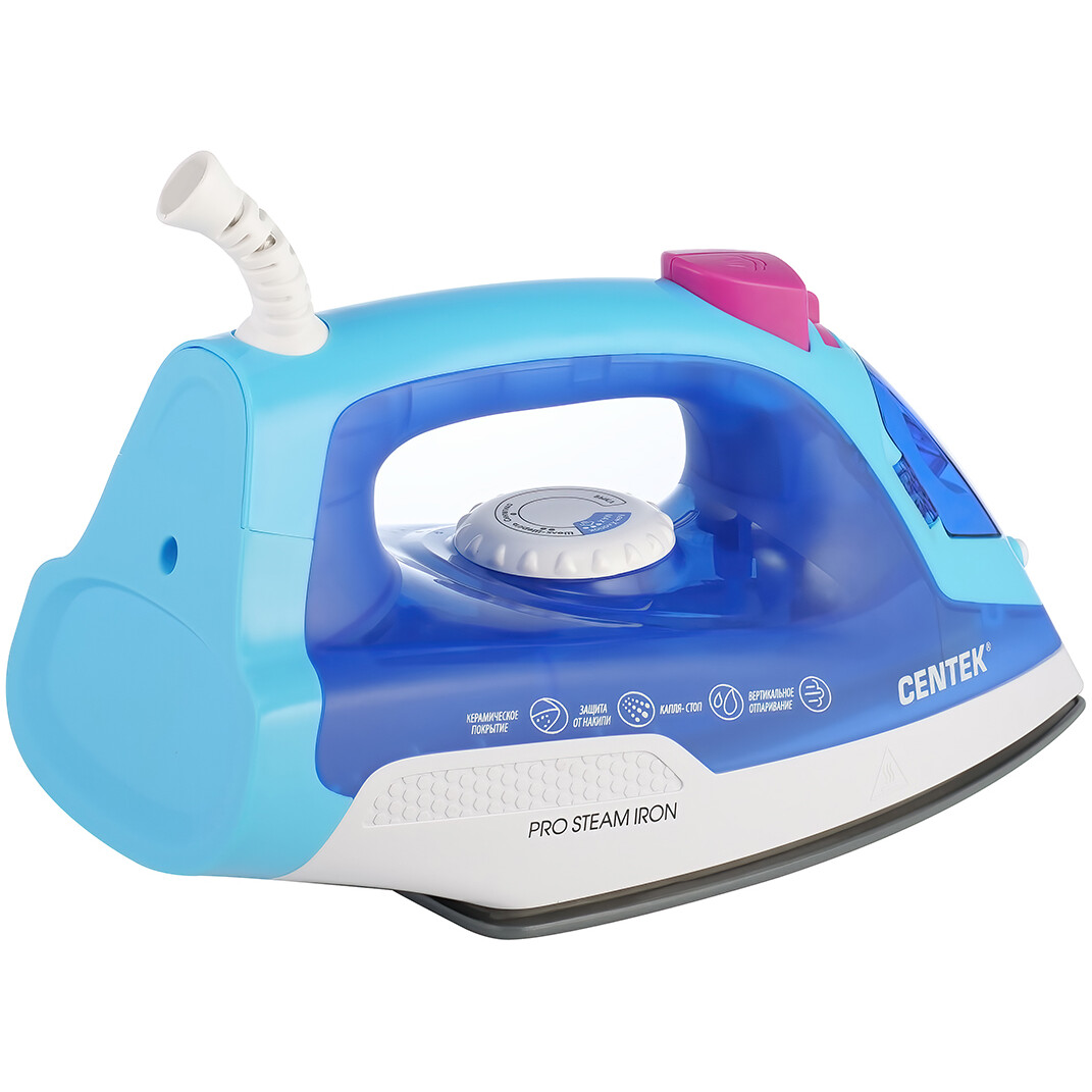 Утюг CENTEK CT-2348 Blue - фото 6