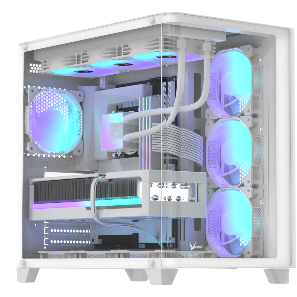 Корпус Formula Crystal U2 White - CRYSTAL U2 W