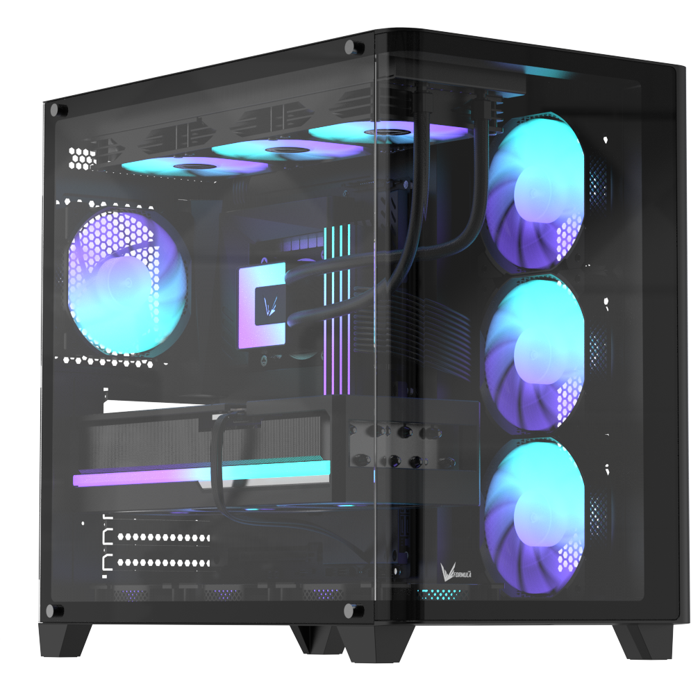 Корпус Formula Crystal U2 Black - CRYSTAL U2 - фото 2