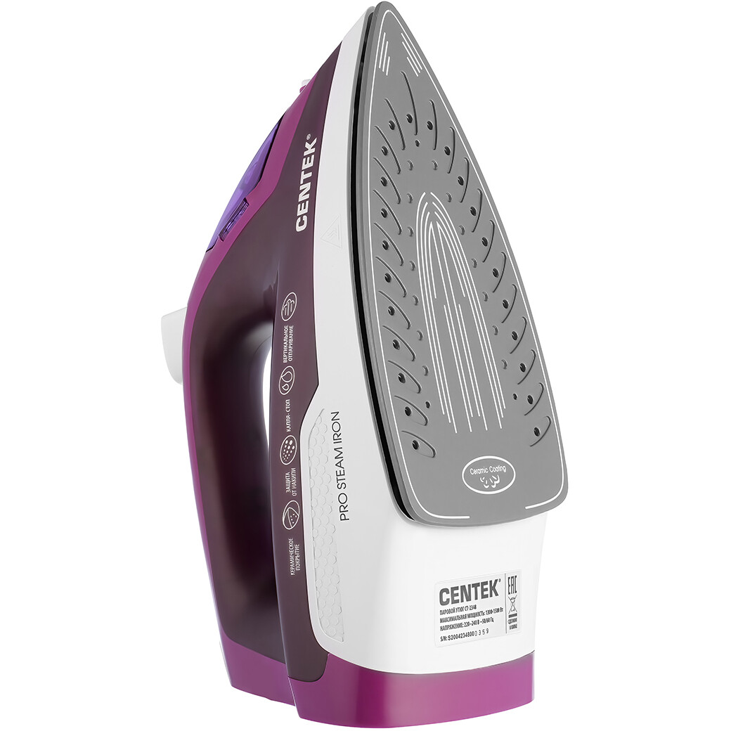 Утюг CENTEK CT-2348 Violet - фото 3