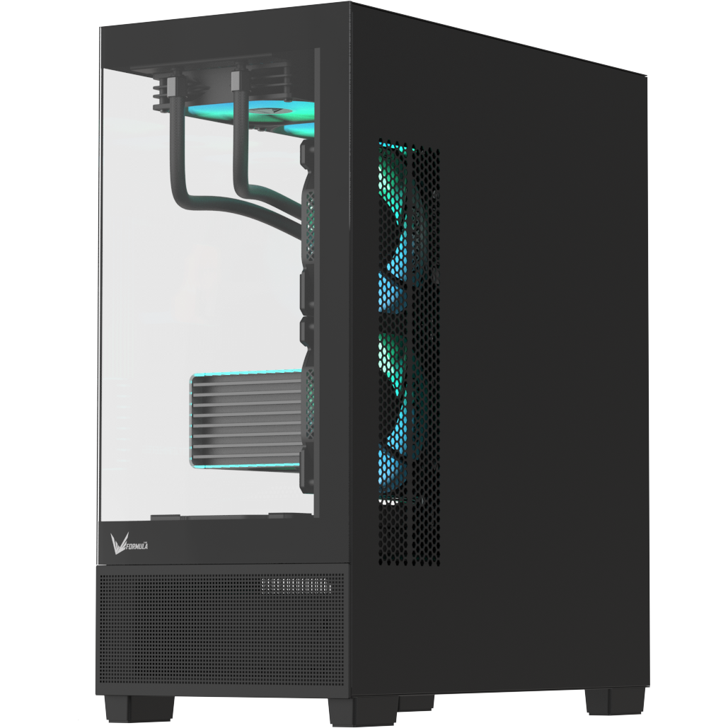 Корпус Formula Crystal E1 Black - CRYSTAL E1 - фото 5