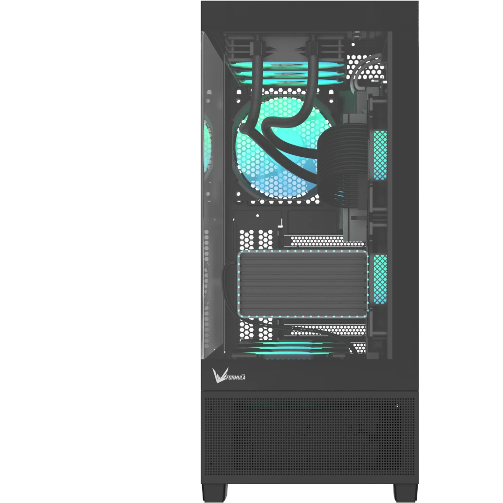 Корпус Formula Crystal E1 Black - CRYSTAL E1 - фото 6