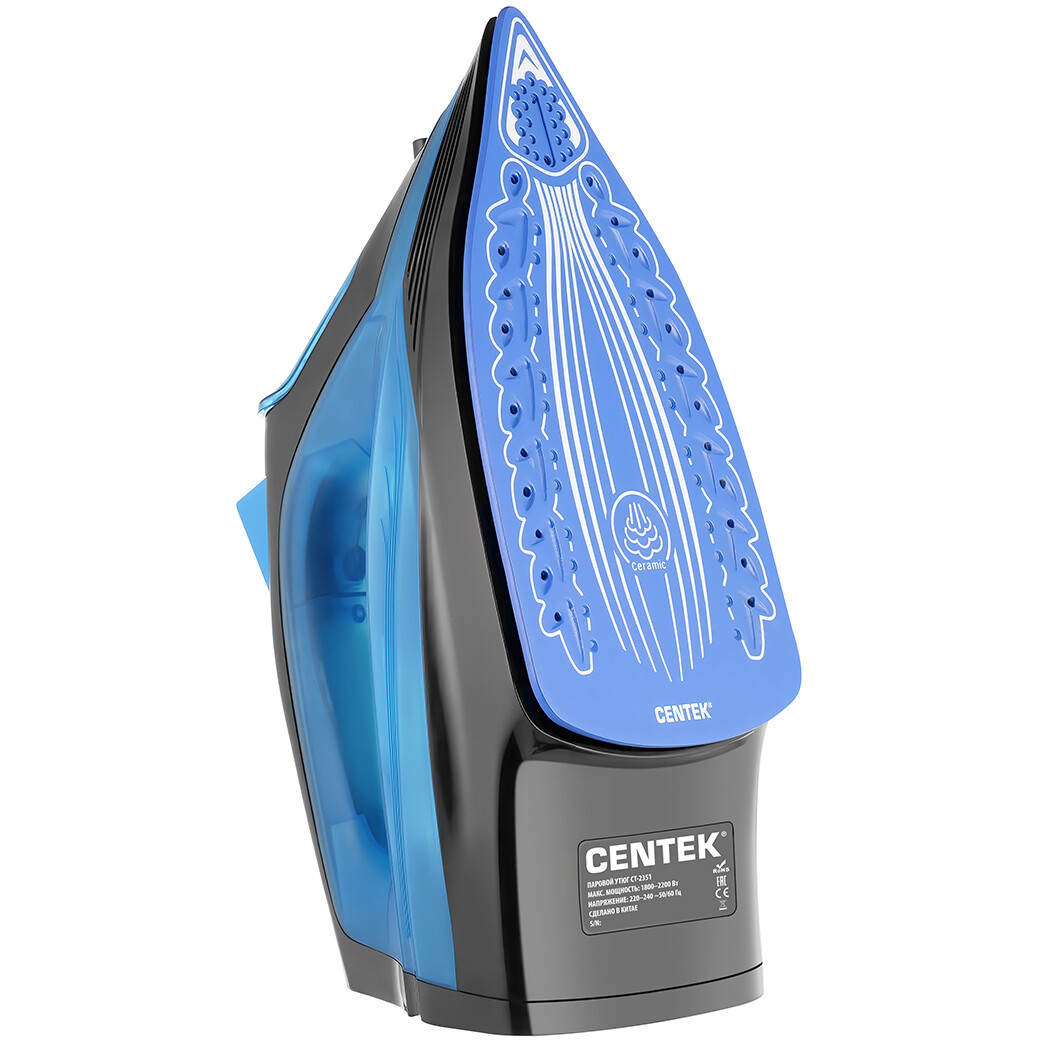 Утюг CENTEK CT-2351 Blue - фото 4