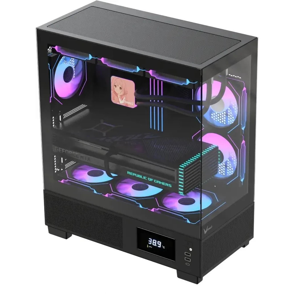 Корпус Formula Crystal E1 Floe Black - CRYSTAL E1 B FLOE - фото 5