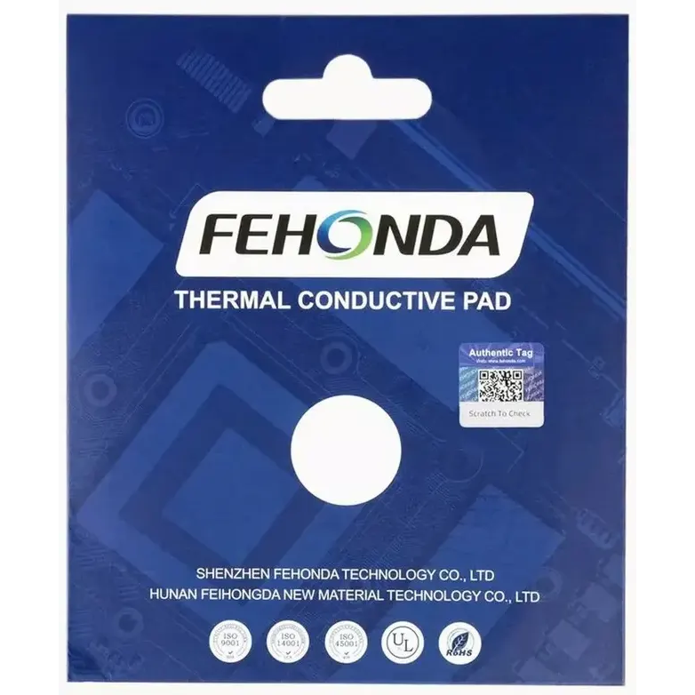 Термопрокладка FEHONDA PCM8550 8.5W 80x80x0.25мм