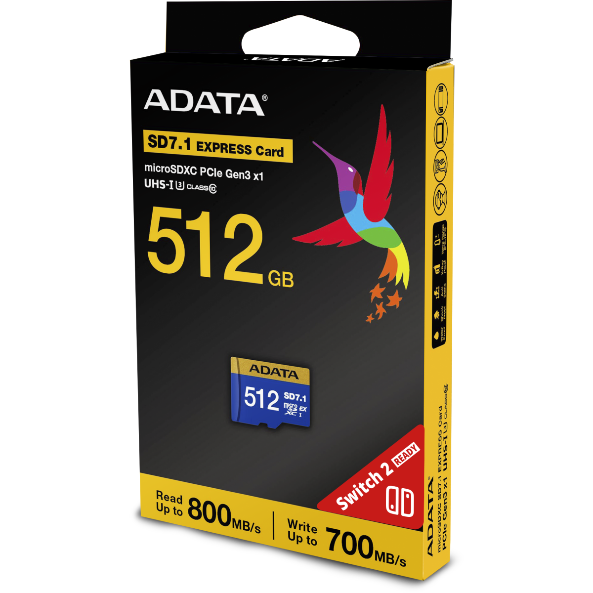 Карта памяти 512Gb MicroSD ADATA Premier Extreme (UD512GEX3L1-C) - фото 4