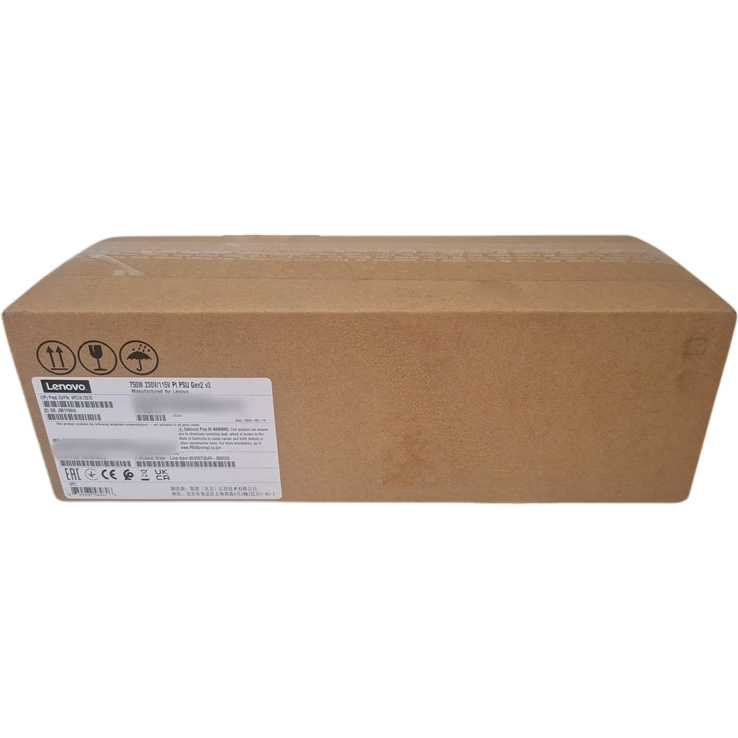 Блок питания Lenovo 750W Platinum Hot Swap (4P57A72670)