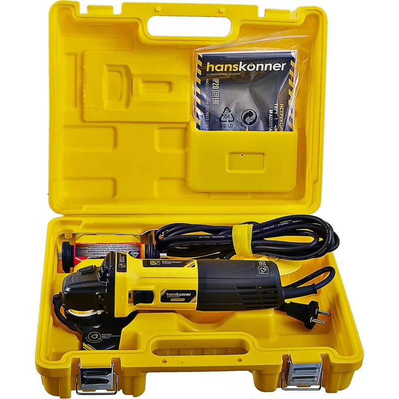 Шлифовальная машина Hanskonner HAG13125TES - фото 11