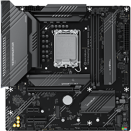 Материнская плата Maxsun Terminator B760M GKD5 DARK - MS-Terminator B760M GKD5 DARK