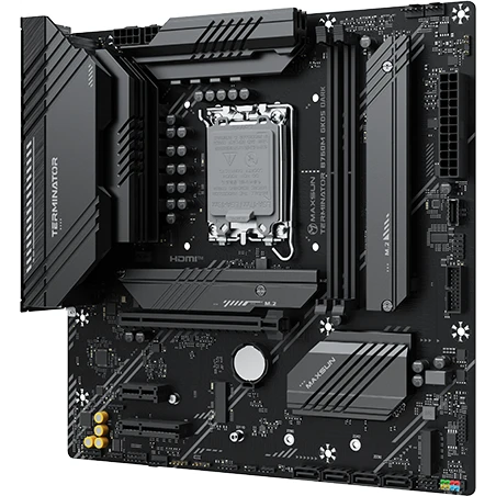 Материнская плата Maxsun Terminator B760M GKD5 DARK - MS-Terminator B760M GKD5 DARK - фото 3
