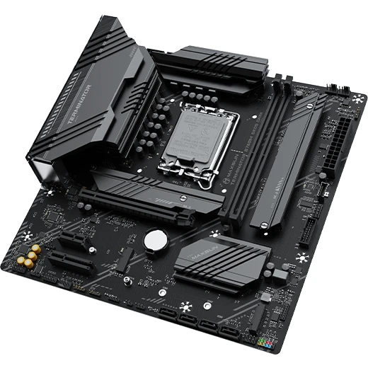 Материнская плата Maxsun Terminator B760M GKD5 DARK - MS-Terminator B760M GKD5 DARK - фото 4